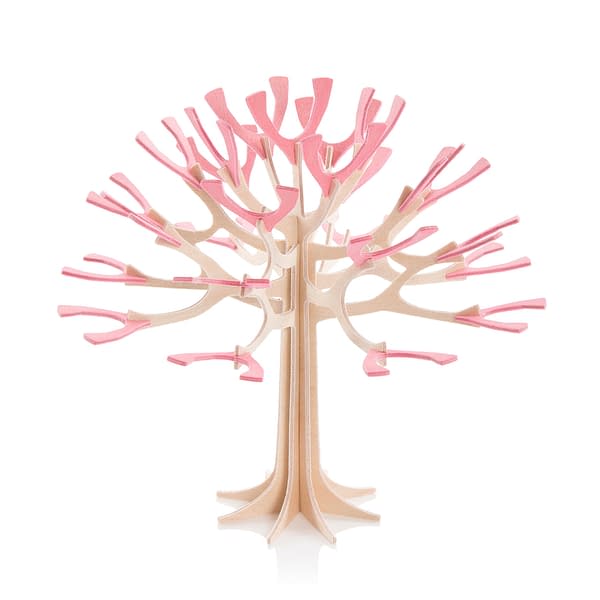 Lovi Træ 11,5 cm lyserød