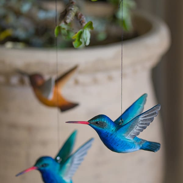 Wildlife Garden DecoBird - blå kolibrier